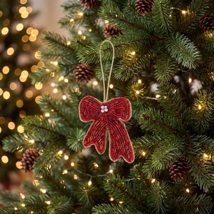 Adornos Navideños de Caneles de Caramelo Hechos a Mano con Cuentas, Decoración Festiva para Colgar en el Árbol de Navidad, Proveedor de Regalos al por Mayor - Product Image 6
