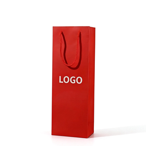 Bolsas de Regalo para Botellas de Vino de Tamaño Personalizado, Empaque de Papel Kraft Personalizado con Asas - Product Image 2