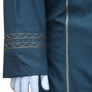 Ensemble de costumes Shalwar Kameez pour hommes, respirant et élégant, style islamique pakistanais, tribal Pashtun Balochi, Kuchi de Kaboul, patchwork, anti-plis - Product Image 4