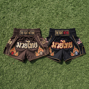 Shorts de Muay Thai personnalisés, créez vos propres shorts de boxe, vente en gros de shorts de boxe, kickboxing, MMA, Muay Thai, unisexe - Product Image 3