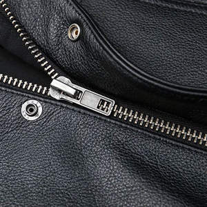 Gilet en cuir véritable OEM 100% – Dernier design respirant et ajusté pour homme – Veste sans manches en cuir pour homme – CP-MLV-05 - Product Image 5