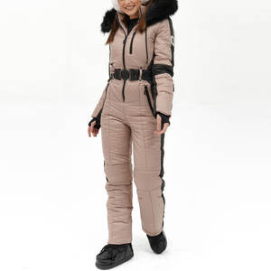 Mono de Esquí para Mujer, Tallas Grandes, Impermeable, Cortavientos, con Estampado Personalizado y Colores en Contraste, Ropa de Esquí y Snowboard para Exteriores - Product Image 1