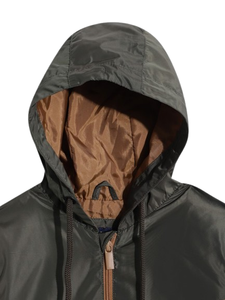Veste coupe-vent de sport pour homme de haute qualité, décontractée, en nylon, avec fermeture éclair, logo personnalisé, imperméable - Product Image 3