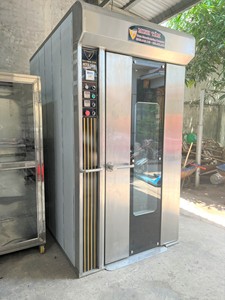 Four rotatif 16 plateaux, état neuf, garantie 1 an, 2025 Hot Bakery, 380V, moteur électrique de qualité vietnamienne, Flours Minh Tam LX16M - Product Image 6