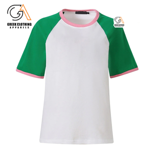 Camiseta Alpha Kapa de Alta Calidad 100% Algodón, Corte Holgado Informal, Diseño Griego, Tejido Sólido, Transpirable, Ecológica - Product Image 6