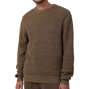 Pull-over d'hiver 100% coton tricoté de haute qualité pour hommes, couleur au design personnalisé, vente en gros 2023 - Product Image 1