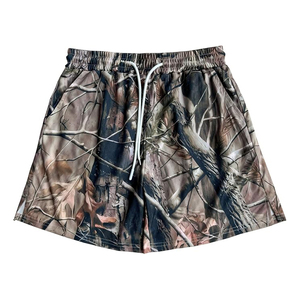 Mens Casual <b>Board</b> Shorts Front Print Lace Mesh 6Inch/9Inch Inseam 100% Polyester Eco-Friendly Quick Dry Breathable Fabric - Product Image 6