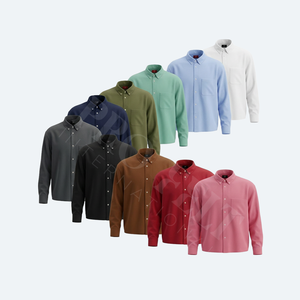 Chemise de travail professionnelle confortable classique à boutons, manches longues, formelle et décontractée, sur mesure, OEM, ODM - Product Image 1