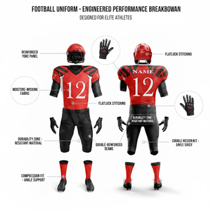 Ropa Deportiva para Exteriores, Diseño de Logotipo Personalizado, Sublimación, Tela Elástica de Poliéster, OEM ODM, Uniforme de Fútbol Americano Acolchado - Product Image 2