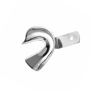 Bandejas de Impresión Dental, Instrumentos para Prótesis Dentales, Acero Inoxidable de Grado Quirúrgico, Acabado Satinado, Autoclavables, Manuales, Reutilizables - Product Image 2