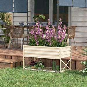 Aiuola rialzata con caratteristiche uniche, accessori essenziali per il giardino - Product Image 1