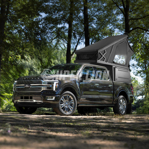 Tente de toit triangulaire rigide pour camion avec auvent, grand espace de couchage pour <span class=keywords><strong>Ford</strong></span>, Tacoma, Tundra - Product Image 6