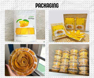 Collation saine : mangue séchée du Vietnam sans sucre - Product Image 4