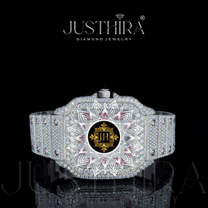 Montre à Quartz Carrée en Moissanite de Haute Qualité, Meilleure Vente, Style Affaires pour Hommes, Étanche, Disponible en Gros - Product Image 3