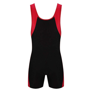 Professional Custom High Elastic Wrestling <b>Singlets</b> for Men Printed <b>Weightlifting</b> and Wrestling Uniform Manufacture In Pakistan - Product Image 2