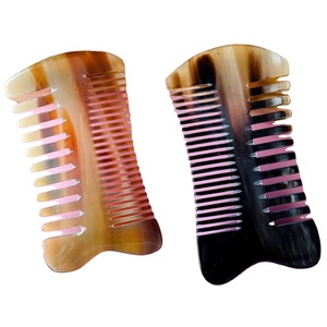 หวีแต่งทรงผม Nature Polish Premium Horn รุ่นคลาสสิค หวีทำจากเขาสัตว์แท้สัมผัสนุ่มดุจกำมะหยี่ หวีผมทำจากเขาสัตว์ธรรมชาติ EcoRoyal ผลิตด้วยมือ - Product Image 2