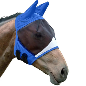 Équipement équestre anti-mouches et anti-moustiques, personnalisable, de style identique, pour chevaux sans oreilles, ajustement réglable, pour l'exportation - Product Image 4
