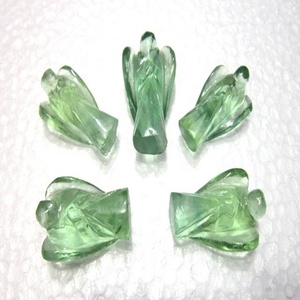 Gema de ojo de tigre para bebé, Ángel curativo, ágata, regalos metalizados para curación, piedras de bolsillo de cristal, venta al por mayor - Product Image 2