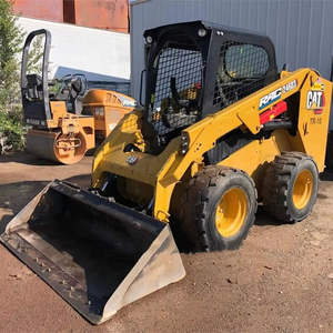Chargeuse compacte sur pneus d'occasion Caterpillar CAT246D3, capacité 2000 kg, moteur, engin de construction, meilleure vente, offre promotionnelle - Product Image 1