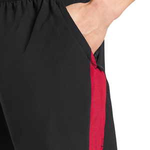 Shorts de sport pour homme 7 pouces coupe ajustée respirants pour l'entraînement, la course et le fitness Noir Conditioning Rouge - Product Image 5