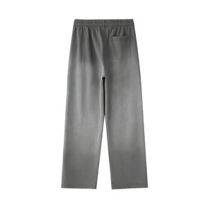 Pantalon de survêtement unisexe personnalisé en coton respirant 360 g/m² coupe oversize taille mi-haute pour l'automne - Product Image 2