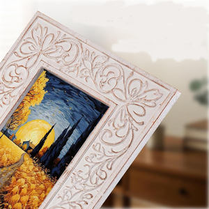 Designer Solid Wooden Photo Frame Stylish <b>Tabletop</b> <b>Display</b> for Home Office Living Room Elegant Rustic Decor - Product Image 5