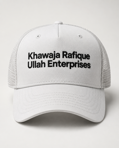 Gorra Deportiva Transpirable e Impermeable de Khawaja Rafique Ullah Enterprises, con Malla y Panel Frontal Bordado, Ajustable, Unisex - Product Image 6