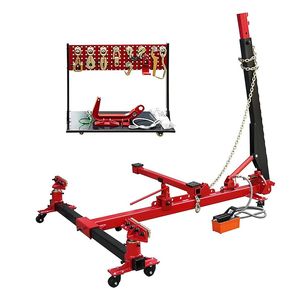 KFFKFF Équipement de redressage de châssis automobile 6 tonnes avec base rotative pour la réparation de carrosseries de véhicules - Product Image 1
