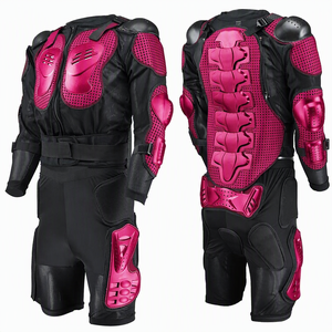 Ensemble veste et pantalon de moto respirant et résistant aux chutes, équipement de protection pour motocross - Product Image 4