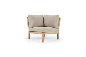 Ensemble de canapés de patio en teck haut de gamme Ohio avec sièges confortables - Product Image 5