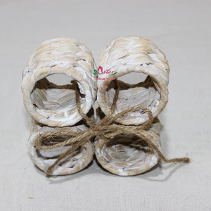 Artex Dong Thap, servilletero hecho a mano, jacinto de agua, organizador de mesa de comedor, accesorios de tela para restaurantes - Product Image 4