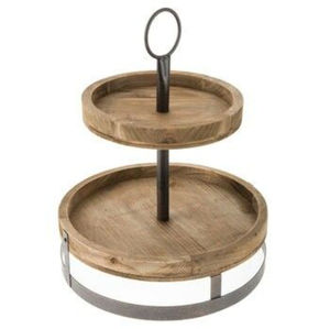 Square Shape Hot Selling Fruit <b>Cake</b> Serving Stand for Home Unique Style Customized 3Tier <b>Cake</b> <b>Server</b> Stand <b>Cake</b> Platter Stand - Product Image 5