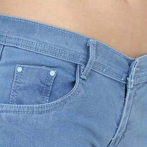 Nuevos Pantalones Cargo de Mezclilla Elástica con Cintura Elástica, Talla Grande, Transpirables, de Secado Rápido, Ecológicos, de Alta Calidad, Lavados al Estilo Vintage - Product Image 6