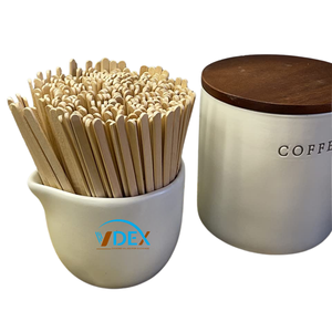 ไม้คนกาแฟพรีเมียมขนาด 90 มม. ห่อแยกชิ้น ใช้แล้วทิ้ง - Product Image 1