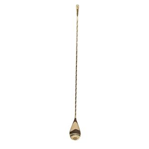 Cuchara de barra de acero inoxidable eficiente con mango largo, utensilio para mezclar bebidas, equipo profesional de coctelería para hostelería - Product Image 5