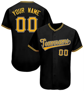 Custom Sublimation <b>Baseball</b> Jersey Stitched/Printed Personalized Team Name Number Sports Uniform for Unisex - Product Image 2