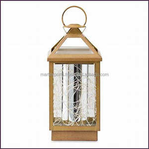 โคมไฟแก้วรูปเทียนโลหะทำมือไลฟ์สไตล์ไลฟ์สไตล์ดีไซน์ทันสมัยสำหรับตกแต่งบ้าน - Product Image 6