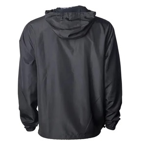 Wholesale 2026 New Design Black Outdoor <b>Raincoat</b> Thick Windproof and Waterproof Casual Style with Zipper Closure Rain Jackets - Product Image 4