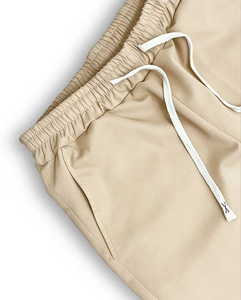 Men's Solid Digital Printed Polyester/Cotton <b>Lace</b> Board Shorts <b>Elastic</b> Waist Casual Swim Trunks Mid Rise Breathable - Product Image 4