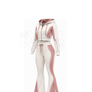Hoodies courts pour femmes, design facile à utiliser, tissu doux, coupe confortable, idéal pour les tenues décontractées et les activités de plein air. - Product Image 2