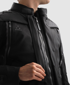 Veste d'hiver longue en velours côtelé, coupe-vent et respirante, teinte en pièce, couleur unie, haute qualité, pour moto de course Flyingkick Enterprise - Product Image 5