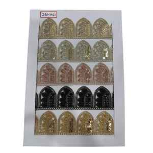 Encaje de algodón bordado de calidad premium hecho con hilos de algodón suaves y duraderos. - Product Image 1