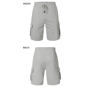 2026 New Arrival High Street <b>Boxer</b> Men's Elastic Waistband Shorts Cargo Pocket Style Long String Quick Dry Men Street Style - Product Image 3