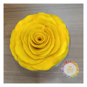 Tranches de mangue séchées extra faiblement sucrées, texture moelleuse et juteuse, emballage sous vide, casher, fruits naturellement mûris, emballage en forme de fleur - Product Image 1