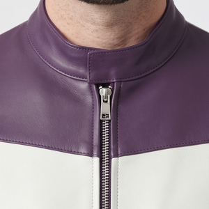 Men's Leather <b>Jacket</b> with Front Zipper Men Multi Zipper Pockets Leather <b>Biker</b> <b>Jacket</b> Boys Stand Collar PU Cowhide <b>Jackets</b> - Product Image 4