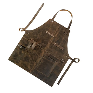 Delantal de Cuero Profesional para Taller, Material Duradero, Venta al por Mayor, Suministro a Granel, Logotipo Personalizado, Protección Resistente 2026 - Product Image 3