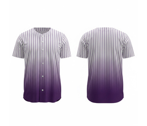Custom Blank & Custom <b>Baseball</b> <b>Jersey</b> <b>Bulk</b> Supplier | Team <b>Baseball</b> Kit with Custom Logo & Numbers | Breathable Polyester Base - Product Image 6