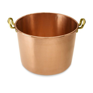 Handmade Hammered Copper Ice Bucket Round Shape Vintage Style with Dual Handles for Party Use Wedding Wine Coolers - Product Image 3