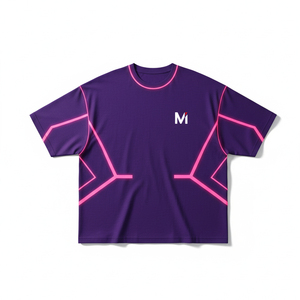 เสื้อยืดคอตตอนหนานุ่มทรงบ็อกซี่สำหรับผู้ชาย เสื้อยืดหนา ทรงหลวมไหล่ตก สตรีทแวร์ พิมพ์โลโก้ได้ตามสั่ง เสื้อเปล่าเรียบง่าย แฟชั่นโอเวอร์ไซส์ - Product Image 1