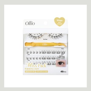 Faux cils Ollio sans colle, lot mixte – Cils en bande complète effet naturel, faux cils volumineux - Product Image 3